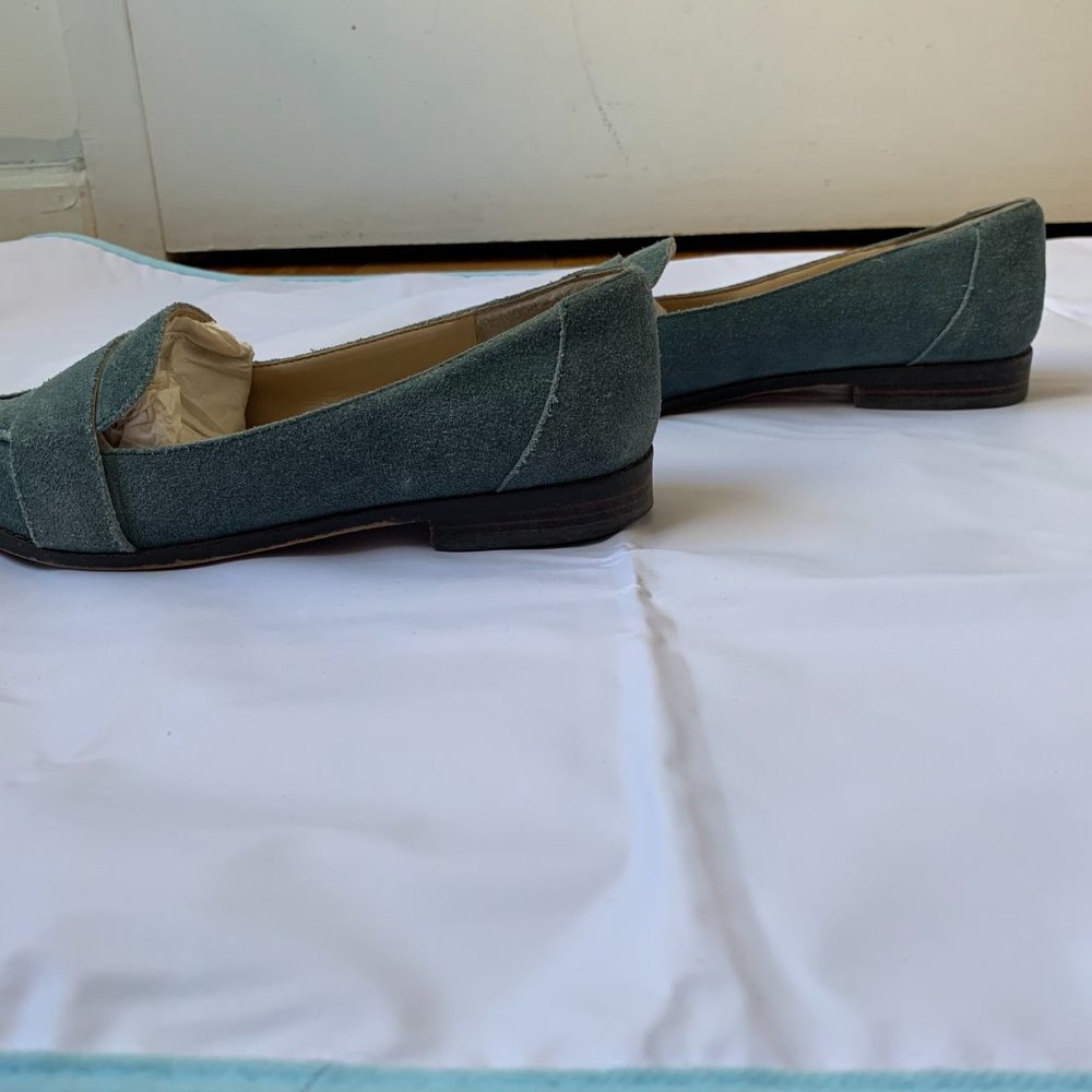 Sole Society Edie Pointy Toe Loafer Blue - Picture 6 of 10